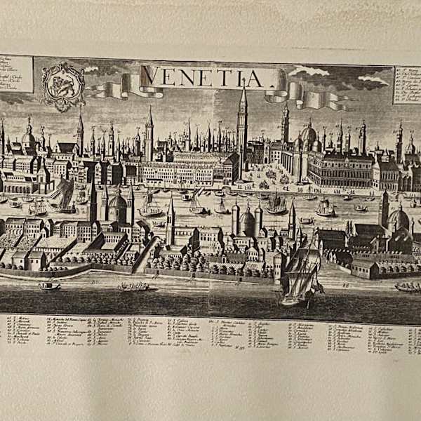 Historic Map of Venetia by Iohan Friedrich Probst, Image 1.