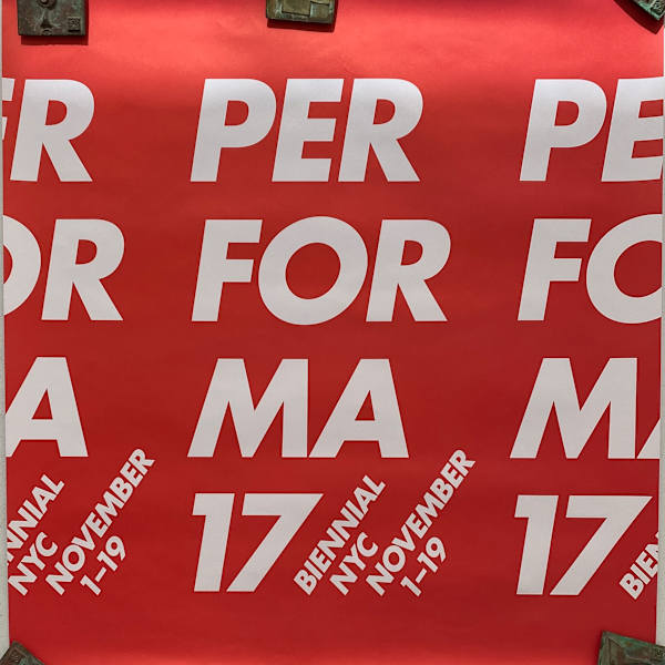 Performa 17 Poster by Barbara Kruger, Image 1.