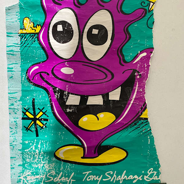 Kenny Scharf at Tony Shafrazi Gallery by Kenny Scharf, Image 1.