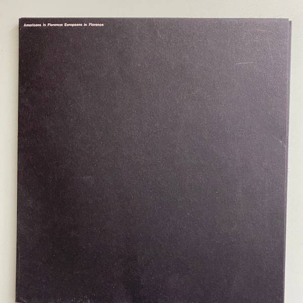 Americans in Florence: Europeans in Florence, Videotapes produced by Art/Tapes/22 by Art/Tapes/22, Image 3.