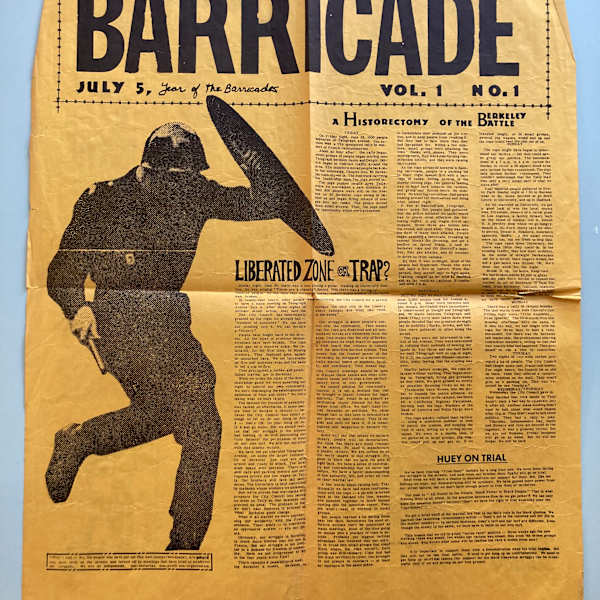 Vol. 1 No. 1 by Barricade, Image 1.