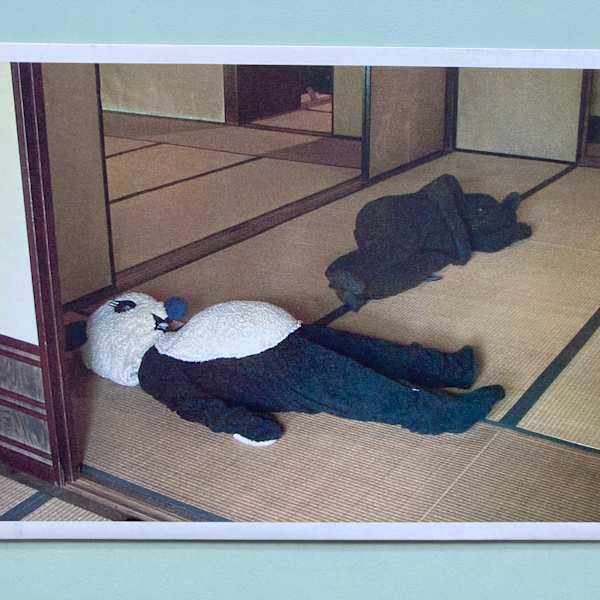 Matthew Marks Exhibition Announcement by Fischli and Weiss, Image 1.