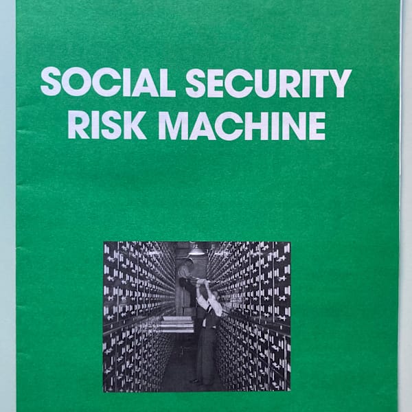 Social Security Risk Machine by Center for Urban Pedagogy, Image 1.