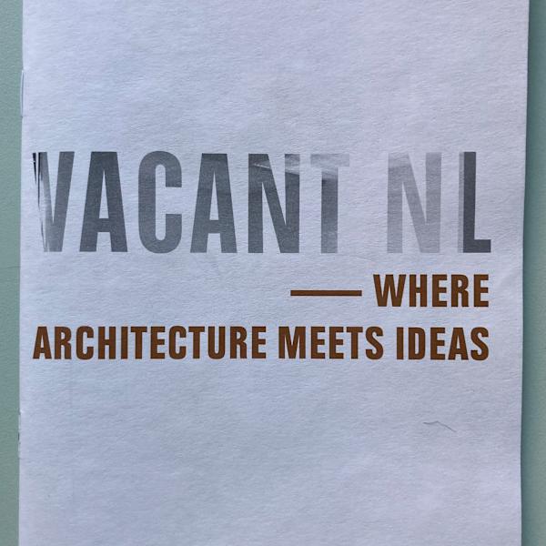 Vacant NL - Where Architecture Meets Ideas by Rietveld Landscape, Image 1.