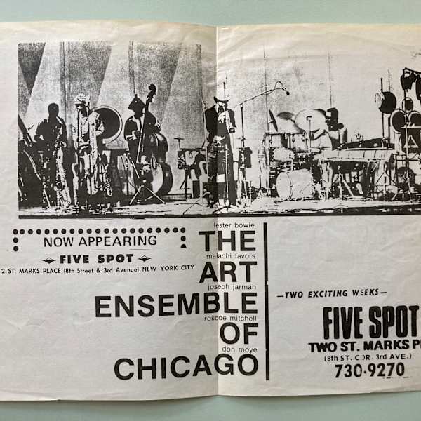 Poster by Art Ensemble of Chicago, Image 1.
