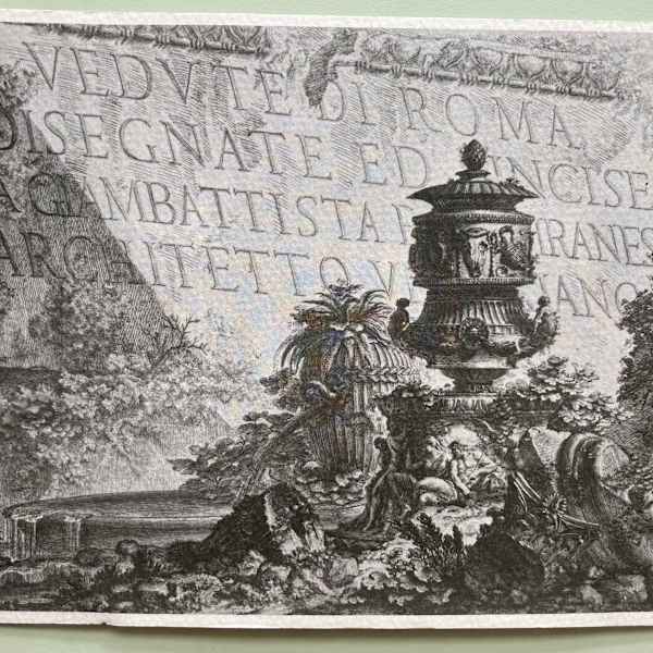 Views of Rome card by Pace Master Prints, Image 1.