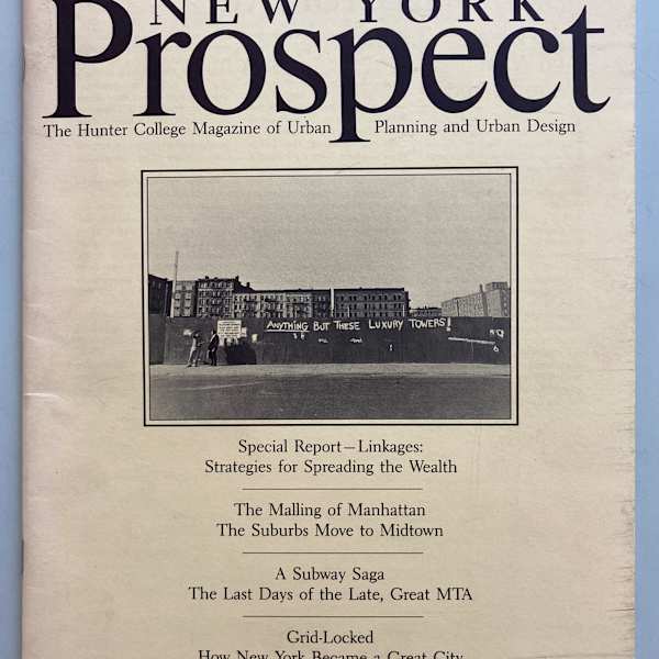 New York Prospect Summer 1986 by New York Prospect, Image 1.