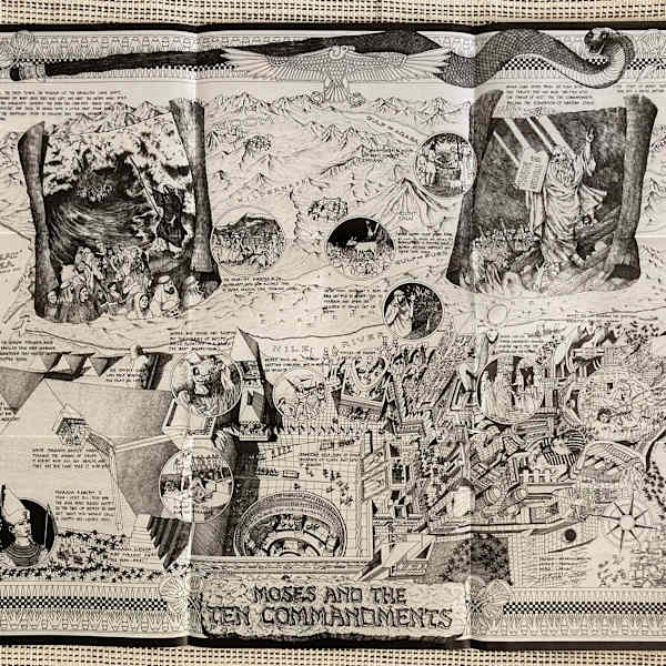 Musings on Moses and The Ten Comandments by Albert Lorenz, Image 1.