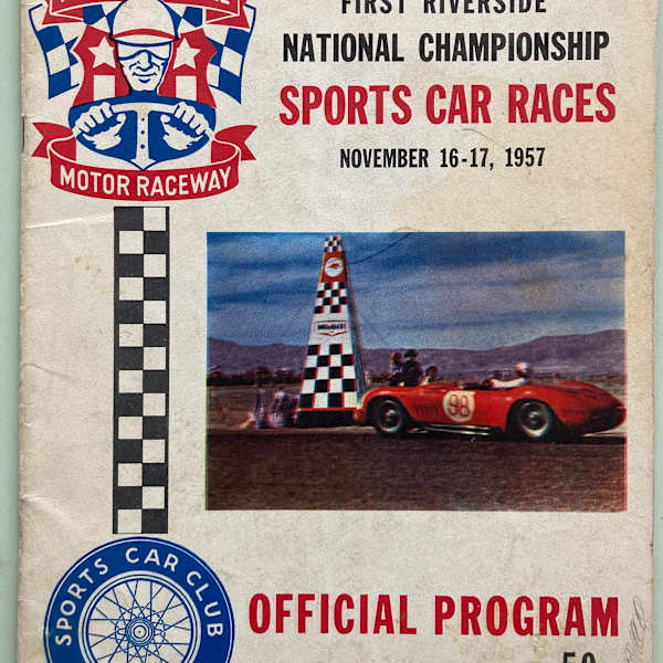 Program by Riverside International Motor Raceway, Image 1.