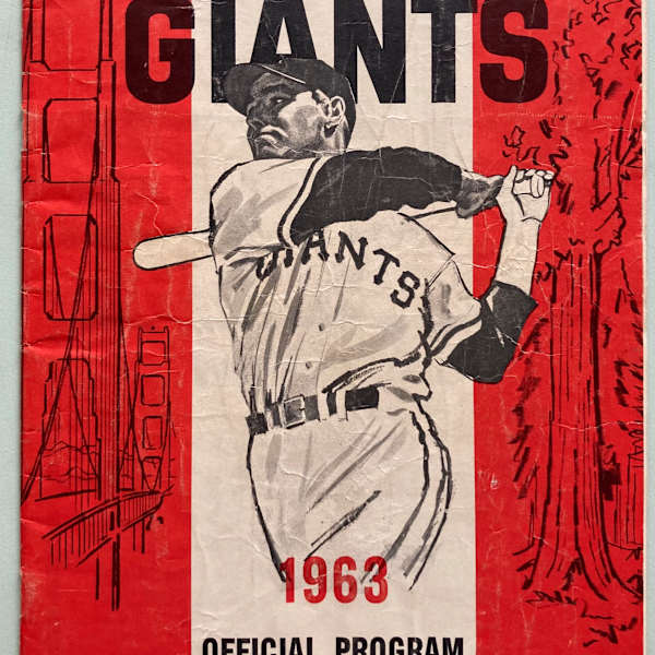 San Francisco Giants Official Program and Scorecard by San Francisco Giants, Image 1.