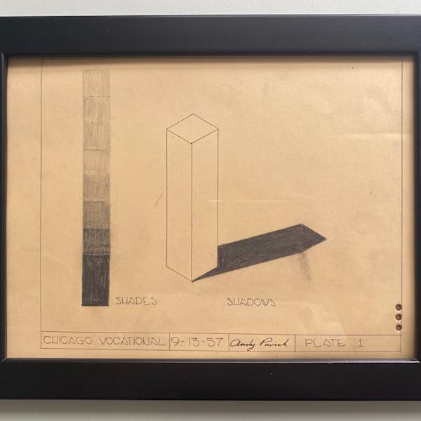 Chicago Vocational Student Rendering, Andy Pavich by Andy Pavich, Image 1.