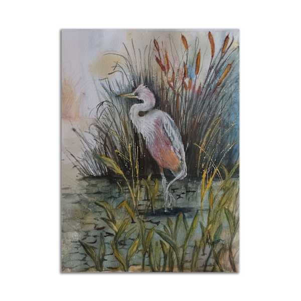 Marsh Heron by Ann Kynion, Image 2.