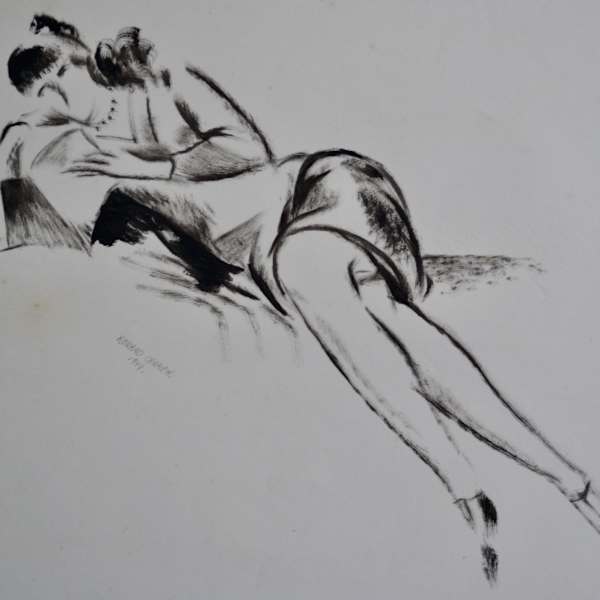 Untitled (Woman Reading) by Konrad Cramer, Image 2.