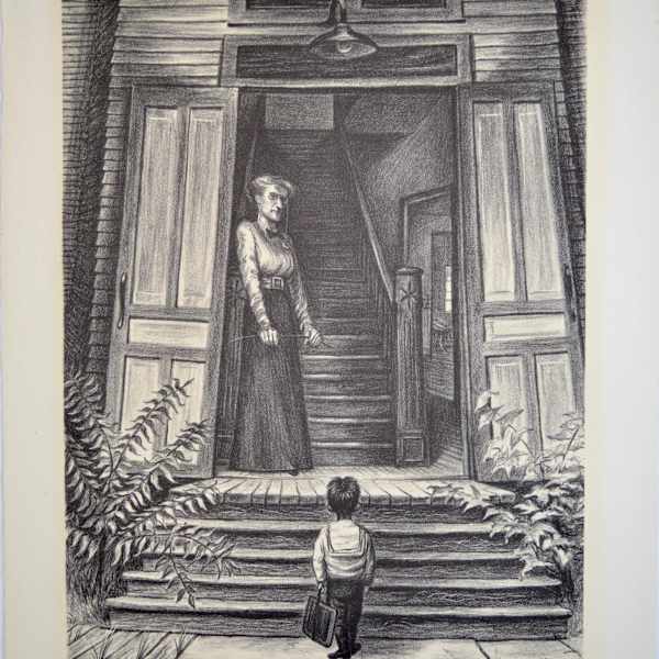 Late for School (aka First Day of School) by Howard Baer, Image 3.