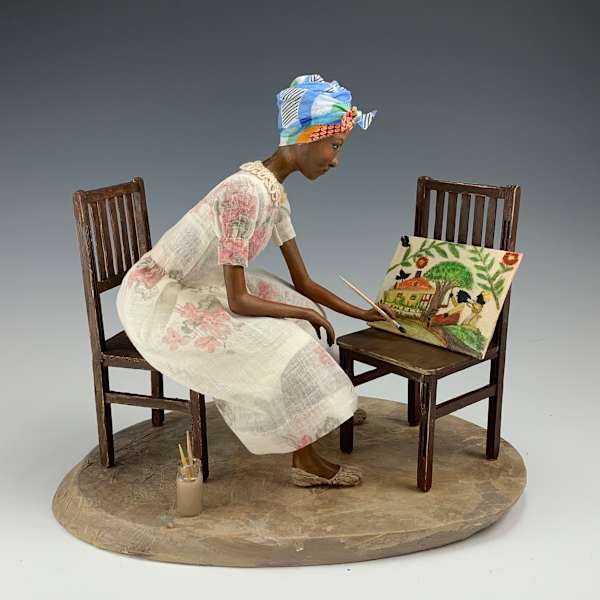 Clementine Hunter by Cindee Moyer, Image 1.