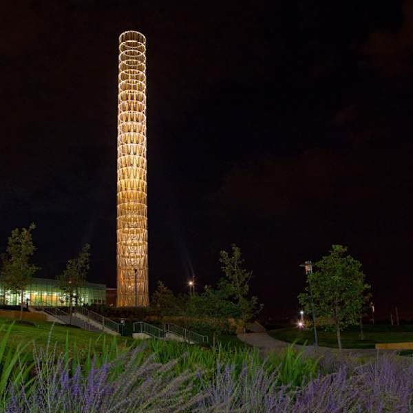 Hope Tower by James Carpenter, Image 4.