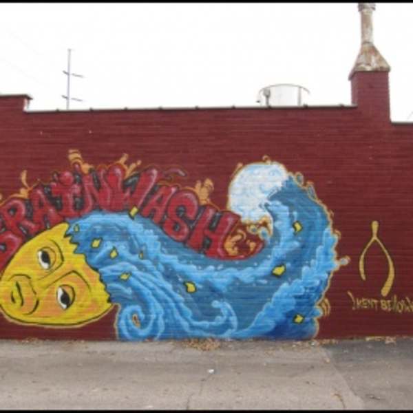 Brainwash by Kent Bellows Studios Mural Program, Image 1.