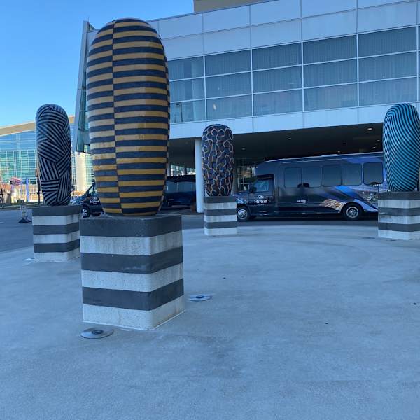 Dangos by Jun Kaneko, Image 1.