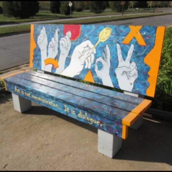 Art is not Communication. It is Dialogue. by Linda Miegs, Image 1.