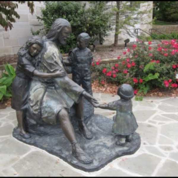 Jesus and The Children by Bud Boller, Image 1.