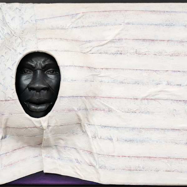 White Flag/Refugee 2 by Jesse Guinyard, Jr., Image 2.
