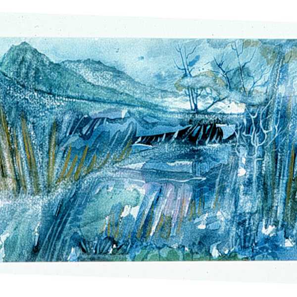 Blue Rushes by Glen E Howerton, Image 1.