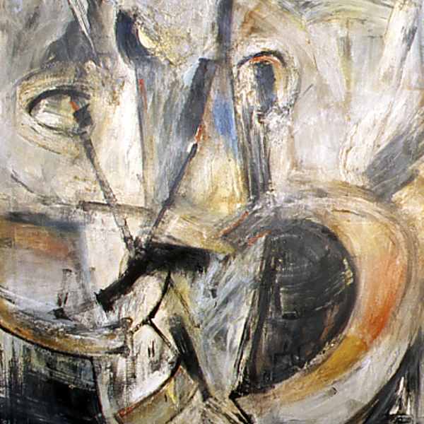Confrontation #20 by Merton Simpson, Image 1.