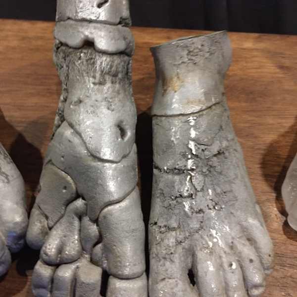 Aluminum Caste Feet #1 by Pattie Keenan, Image 1.