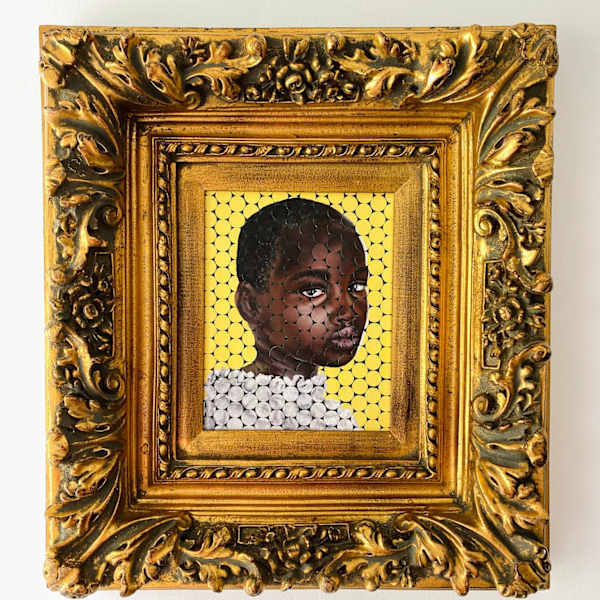 Deconstruction of a Girl in Yellow by Sharon Berebichez, Image 1.