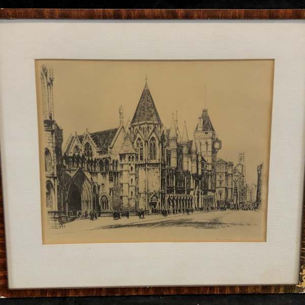 Royal Courts of London by Frederick Arthur Farrell, Image 1.