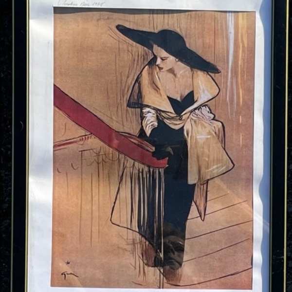 Christian Dior 1948 by Rene Gruau, Image 1.