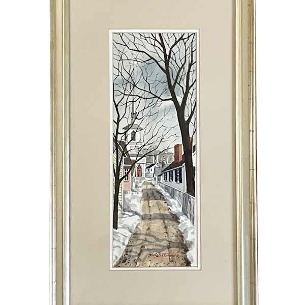 Country Lane by Arnold R. Currier, Image 2.