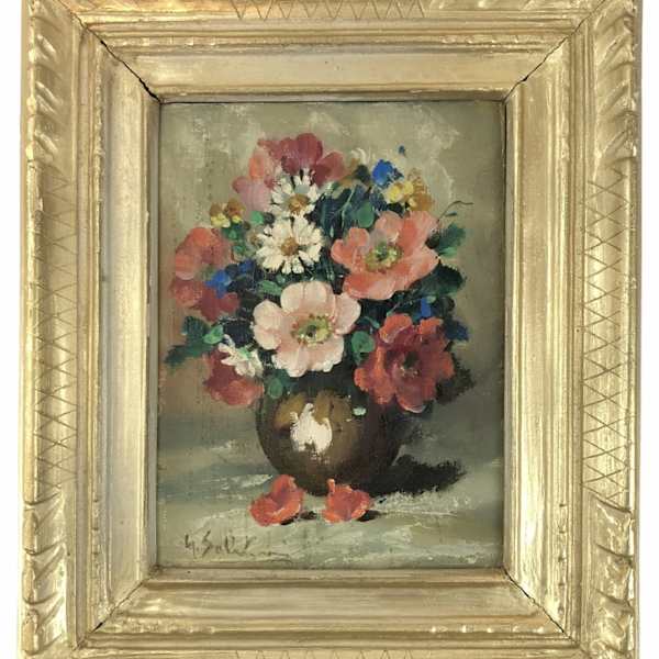 Floral Arrangement by G. Salvini, Image 1.