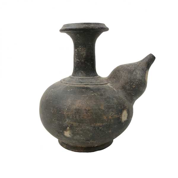 Chinese Earthenware Ritual Water Vessel by Ming Dynasty, Image 1.