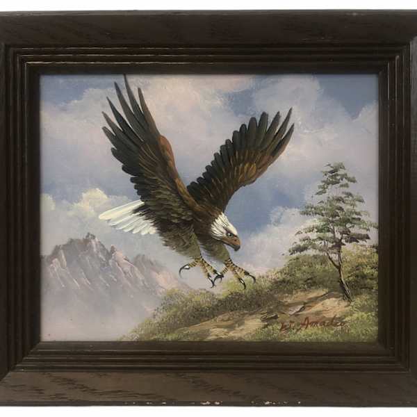 Eagle in Persuit by W. Amadio, Image 1.