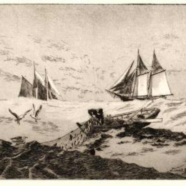 Fisherman by Lionel Barrymore, Image 1.