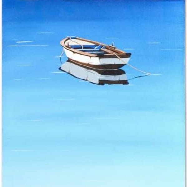 Solitary Boat by Iikin Deniz, Image 1.