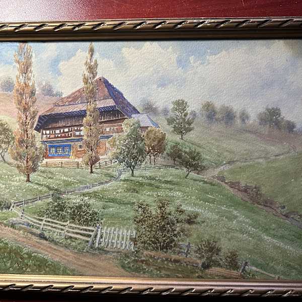 Alpine Villa by H Romberg, Image 1.