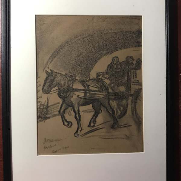 Horse Drawn Carriage by Jo Davidson, Image 1.