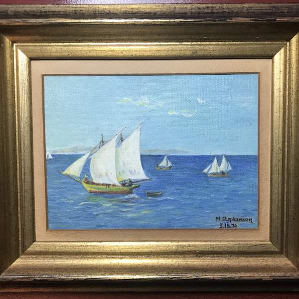 Sailing by M. Stephanson, Image 1.
