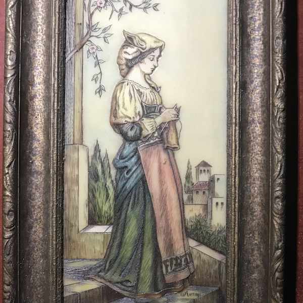 Maiden Knitting by Artini Arts, Inc., Image 1.