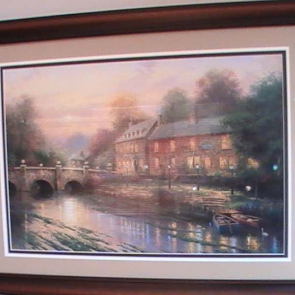 Lamplight Inn by Thomas Kinkade, Image 1.