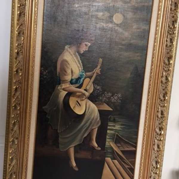 Girl with Guitar by Lizzie Mouche, Image 1.