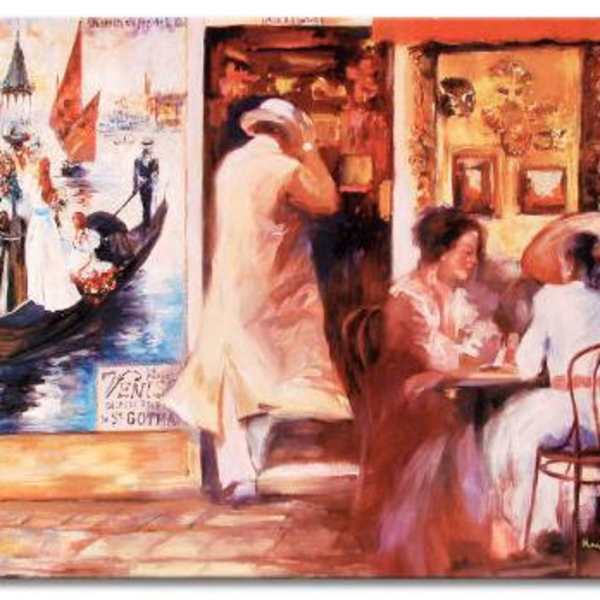 Cafe Venise by Maria Zielinska, Image 1.