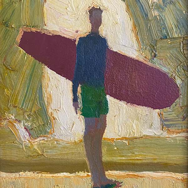 Surfer Against a Cloud by Logan Hagege, Image 1.