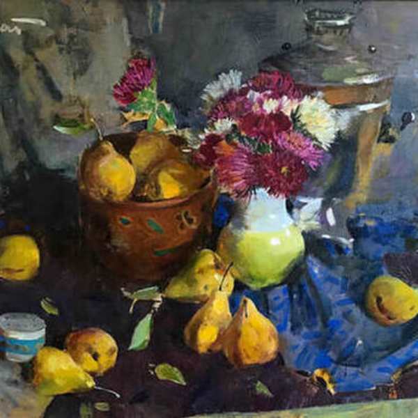 Still Life with Pears by Sergey Kovalenko, Image 1.