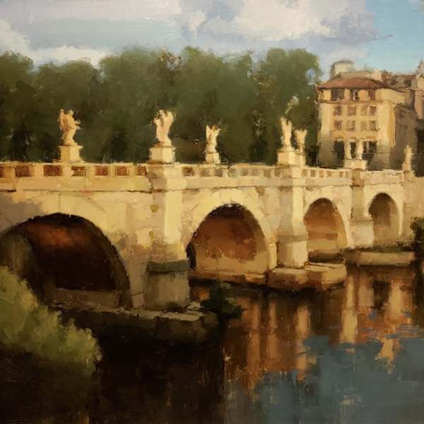 Ponte Sant' Angelo by James Kroner, Image 1.