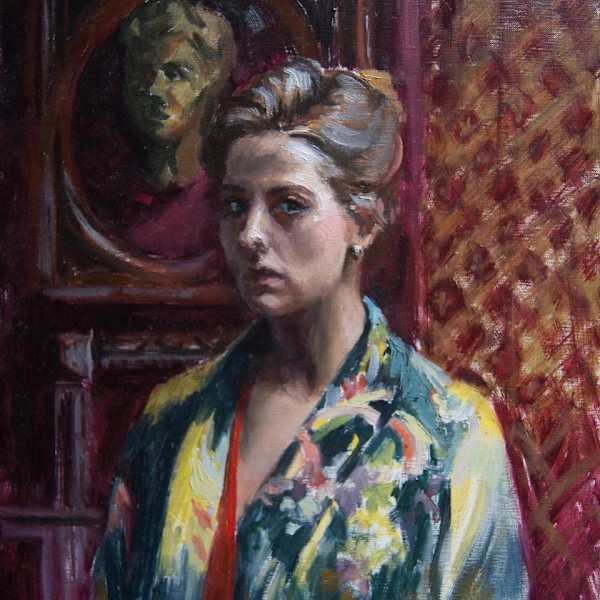 Self portrait Study by Megan Euell, Image 1.
