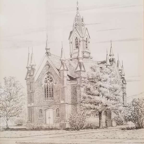 Coalville, UT Tabernacle, 1885 by Otto Pendleton, Image 1.