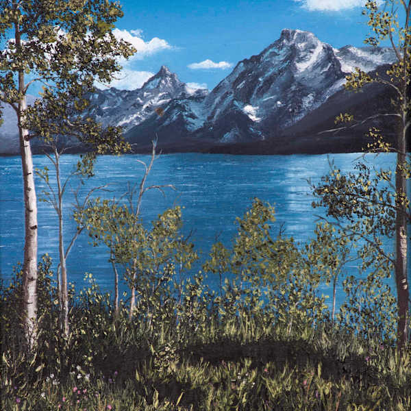 Jenny Lake at the Tetons by Clint Marchant, Image 1.